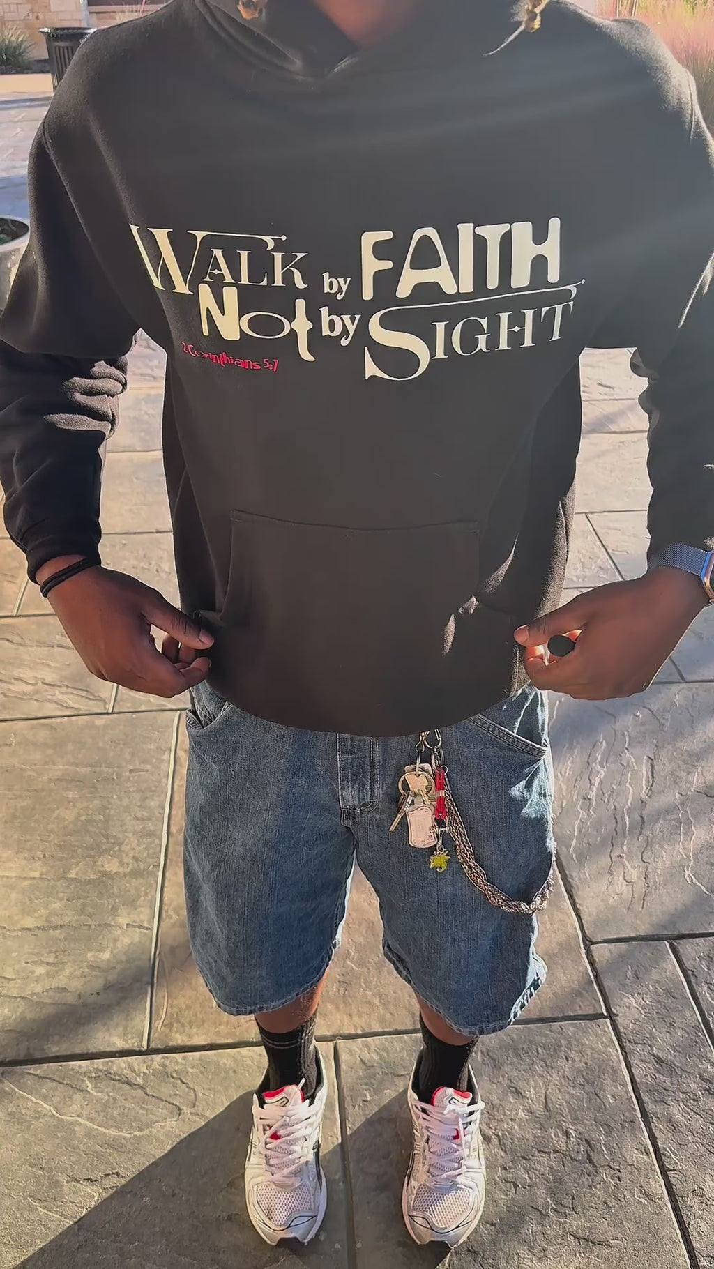 Top EARNER - Walk By Faith Hoodie